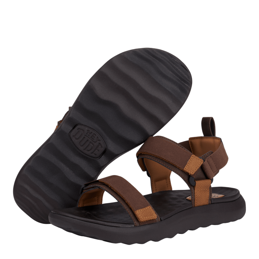 Brown / Brown Carson Sandal Unisex - Bottom - HEYDUDE
