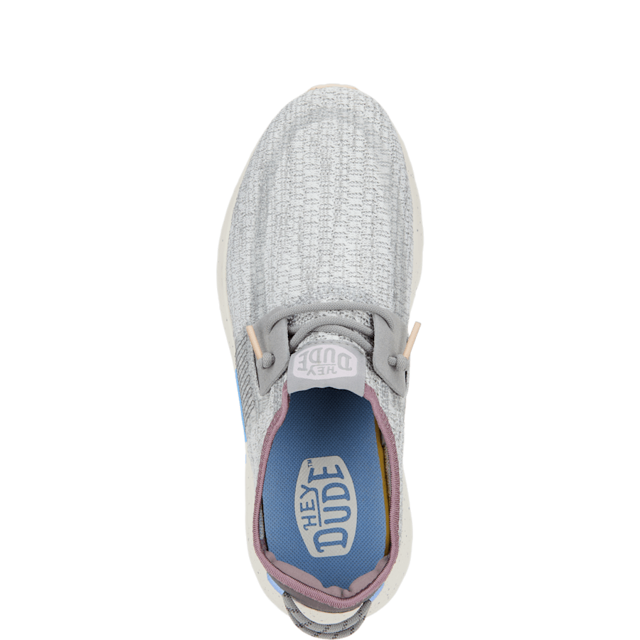 Grey Sirocco Sport Stripe - Dessus - HEYDUDE