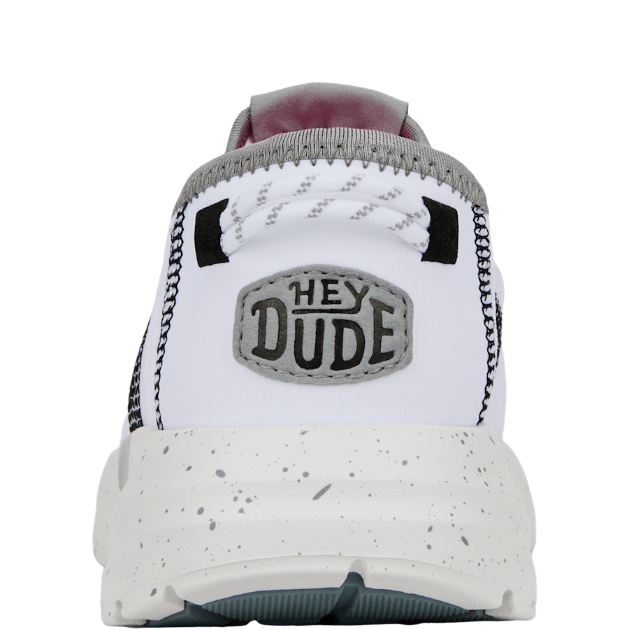 White Sirocco Sport Stripe - Terug - HEYDUDE