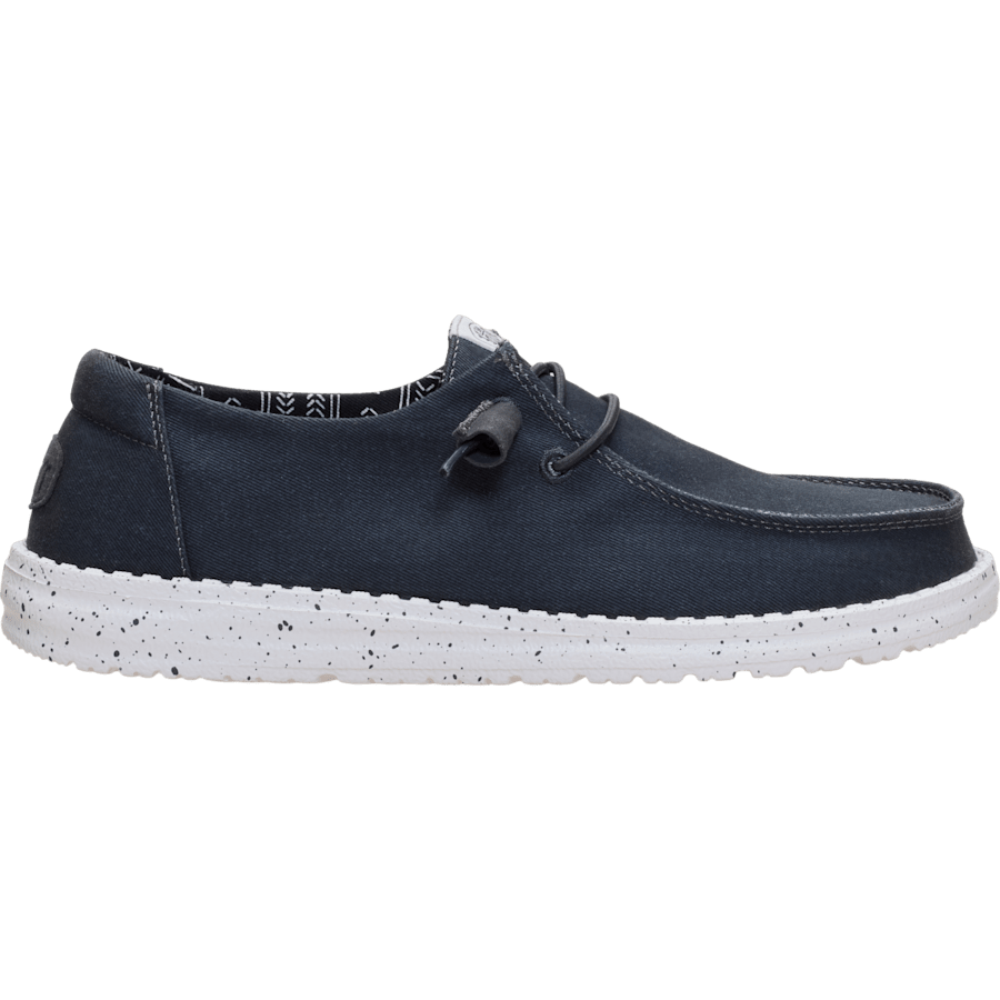 Black Wendy Stretch Canvas - Seitenansicht - HEYDUDE