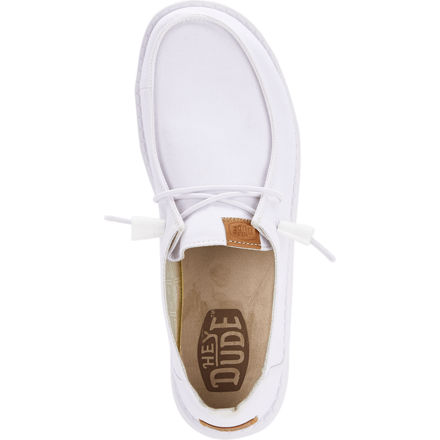 Colour Wendy Stretch Canvas - Top - HEYDUDE