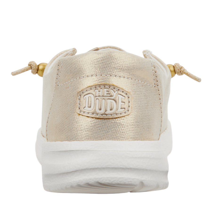 Gold Wendy Metallic Shine - Back - HEYDUDE