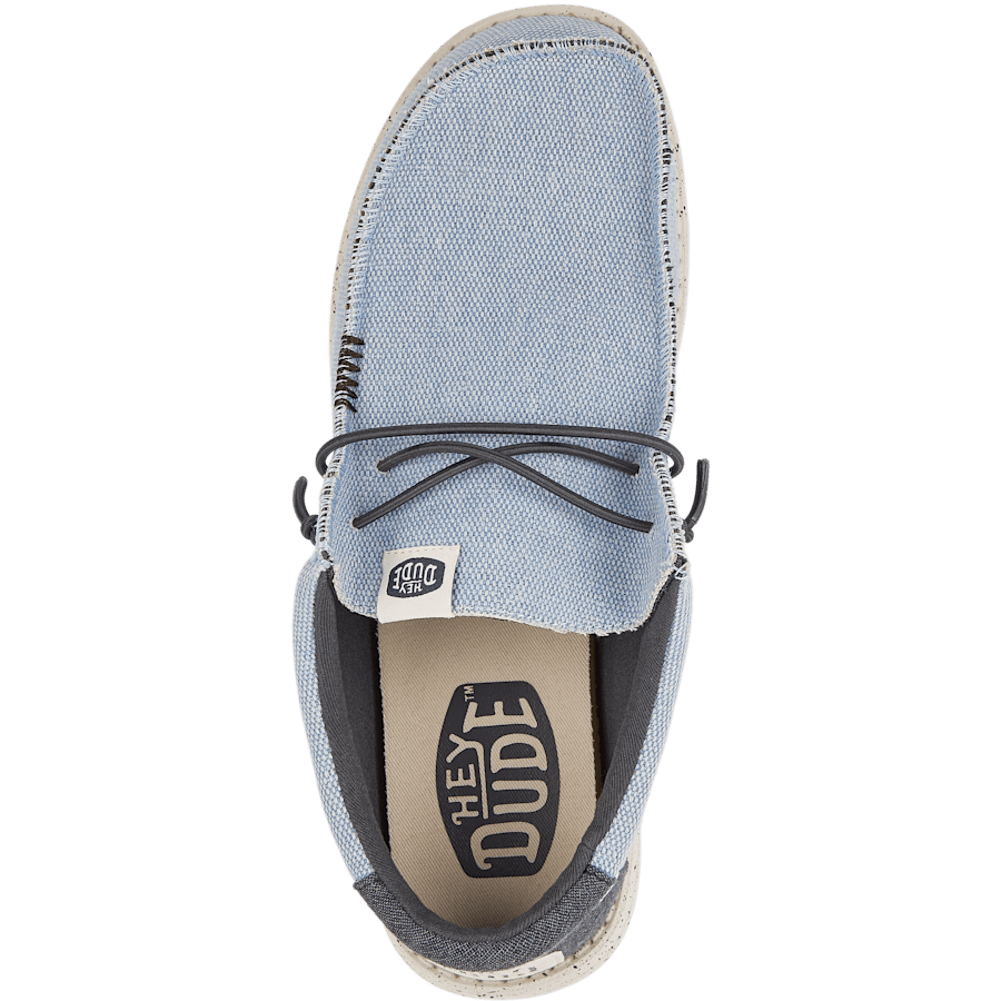 Stone White Wally Coastline Jute - Top - HEYDUDE