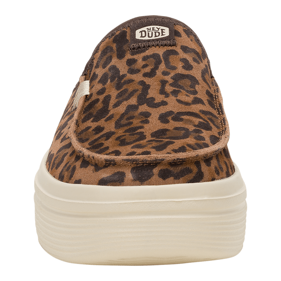 Brown Leopard Austin Lift Classic - Front - HEYDUDE