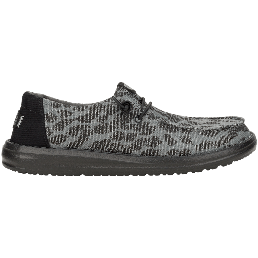 Colour Wendy Leopard Sparkle - Side - HEYDUDE