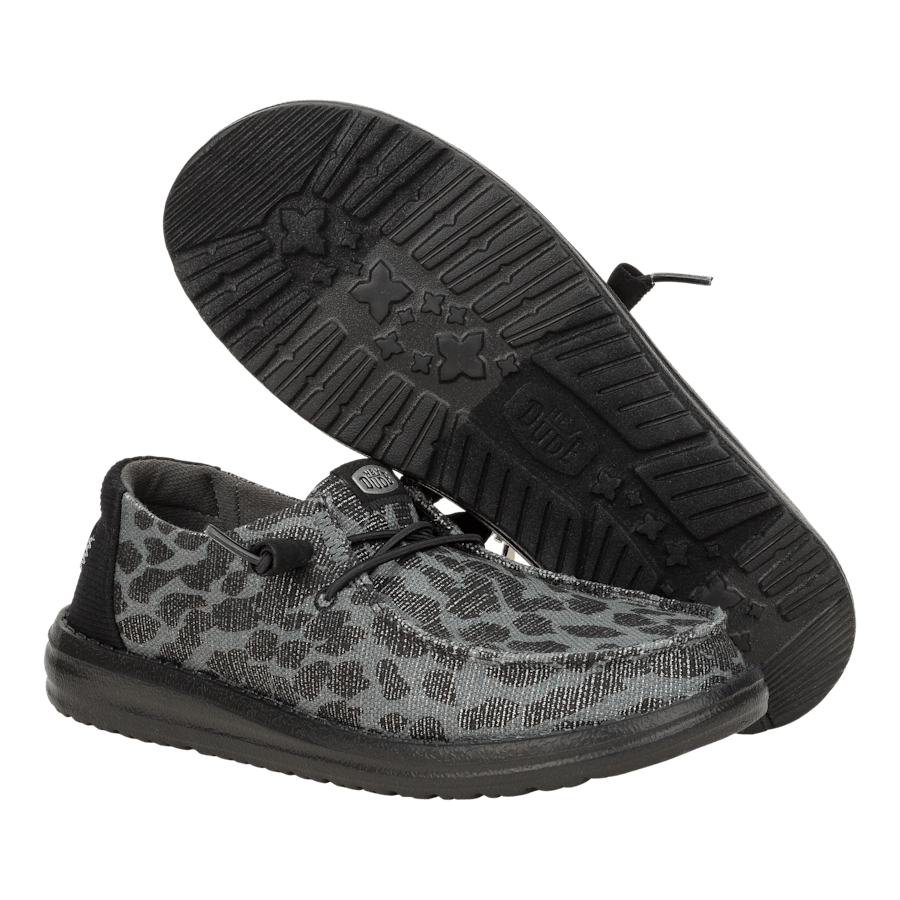 Colour Wendy Leopard Sparkle - Bottom - HEYDUDE