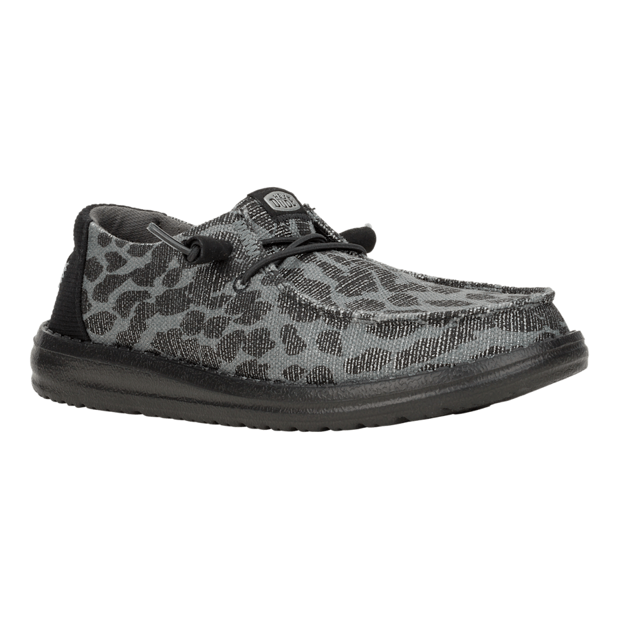 Colour Wendy Leopard Sparkle - Angle - HEYDUDE