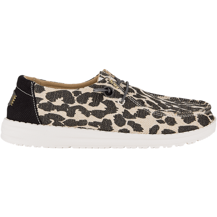 Colour Wendy Leopard Sparkle - Side - HEYDUDE