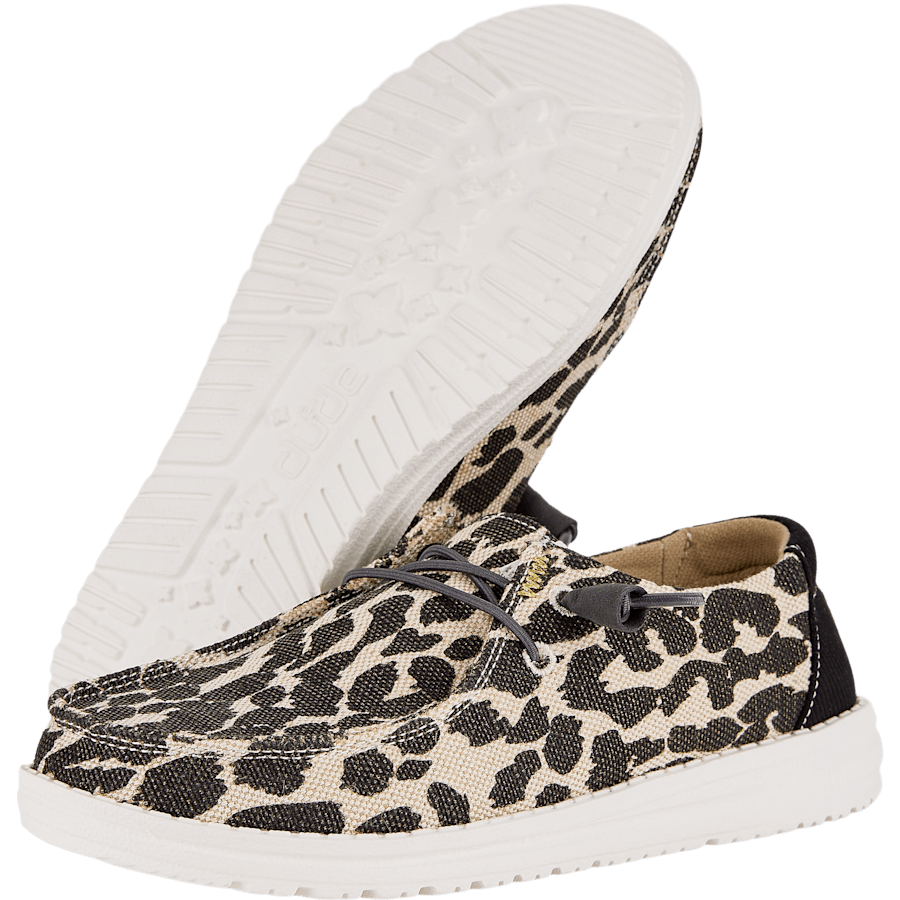 Colour Wendy Leopard Sparkle - Bottom - HEYDUDE