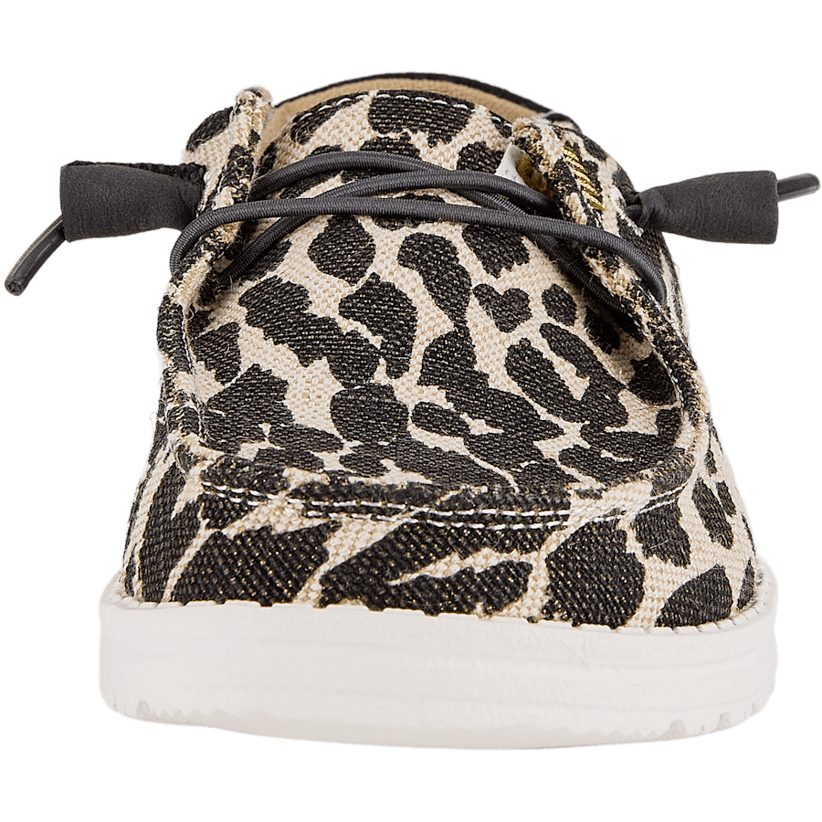 Colour Wendy Leopard Sparkle - Front - HEYDUDE