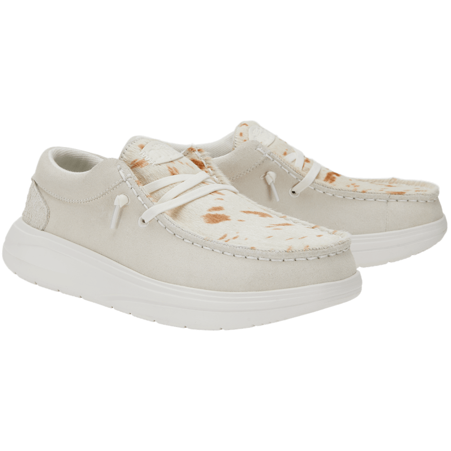 Ivory Wendy COMF Luxe - Pair - HEYDUDE