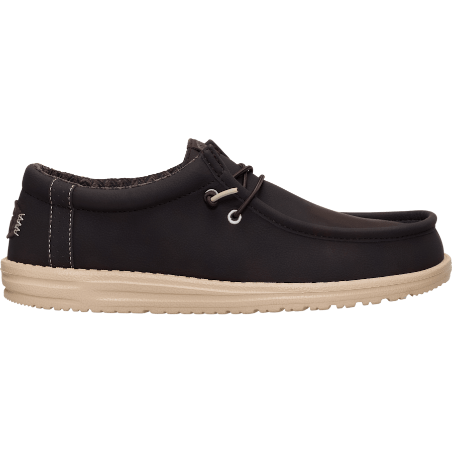 Mole Brown Wally Classic - Side - HEYDUDE