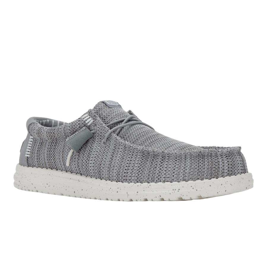 Grey Wally Stretch Sox - Schrägsicht - HEYDUDE