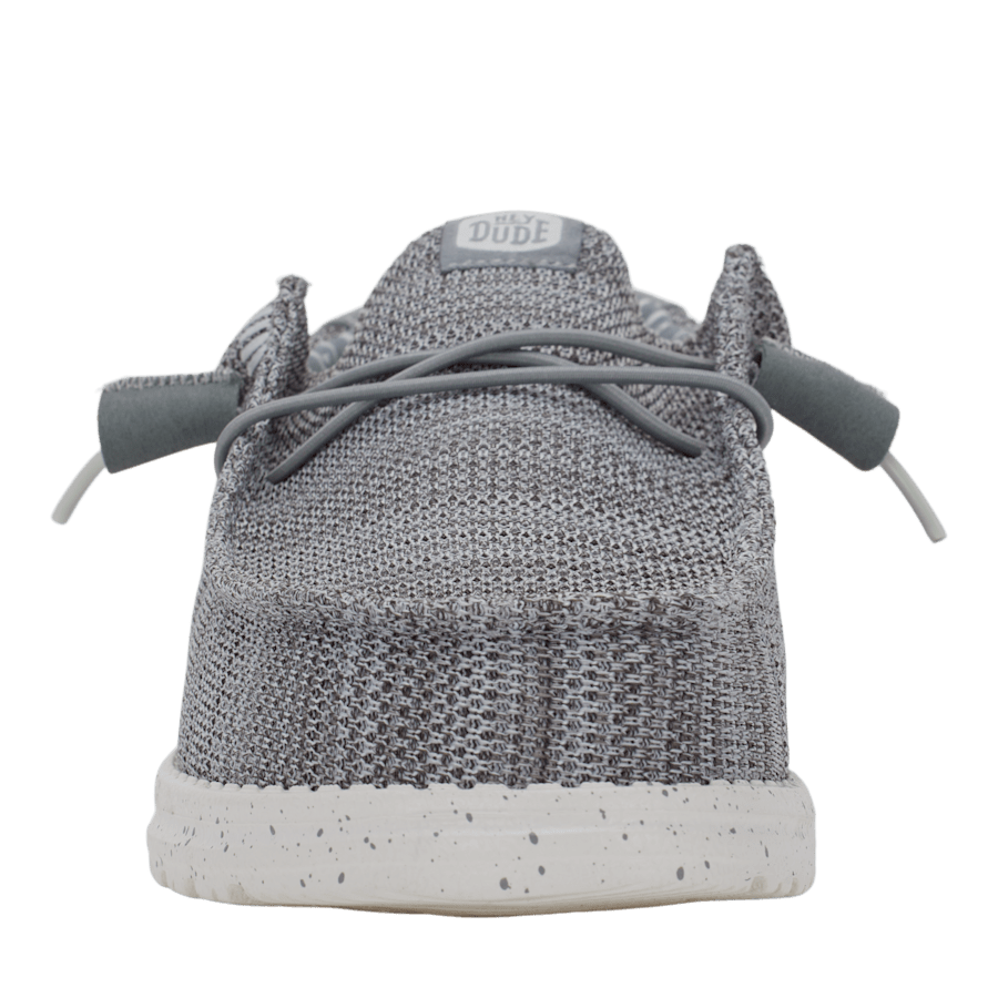 Grey Wally Stretch Sox - Vorderansicht - HEYDUDE