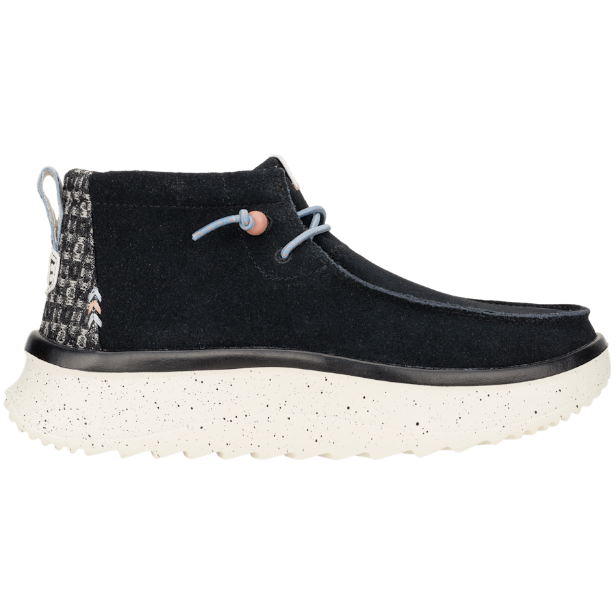 Colour Wendy Peak Hi Suede - Side - HEYDUDE