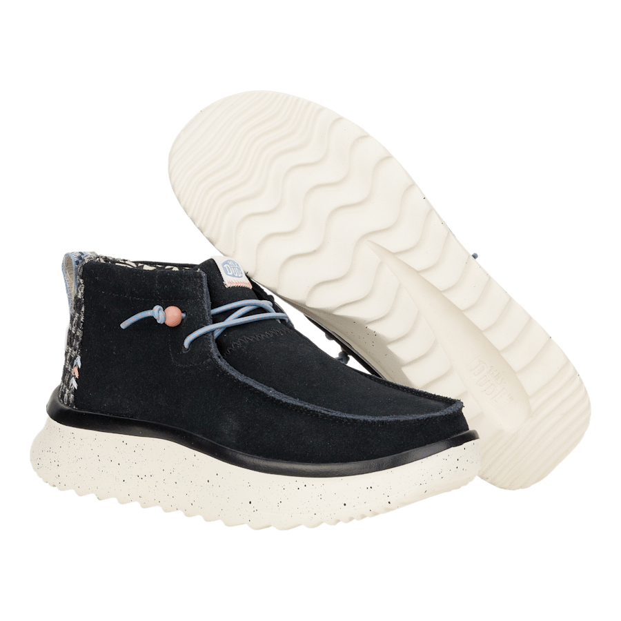 Colour Wendy Peak Hi Suede - Bottom - HEYDUDE
