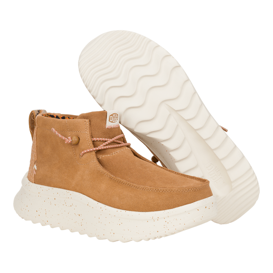 Colour Wendy Peak Hi Suede - Bottom - HEYDUDE