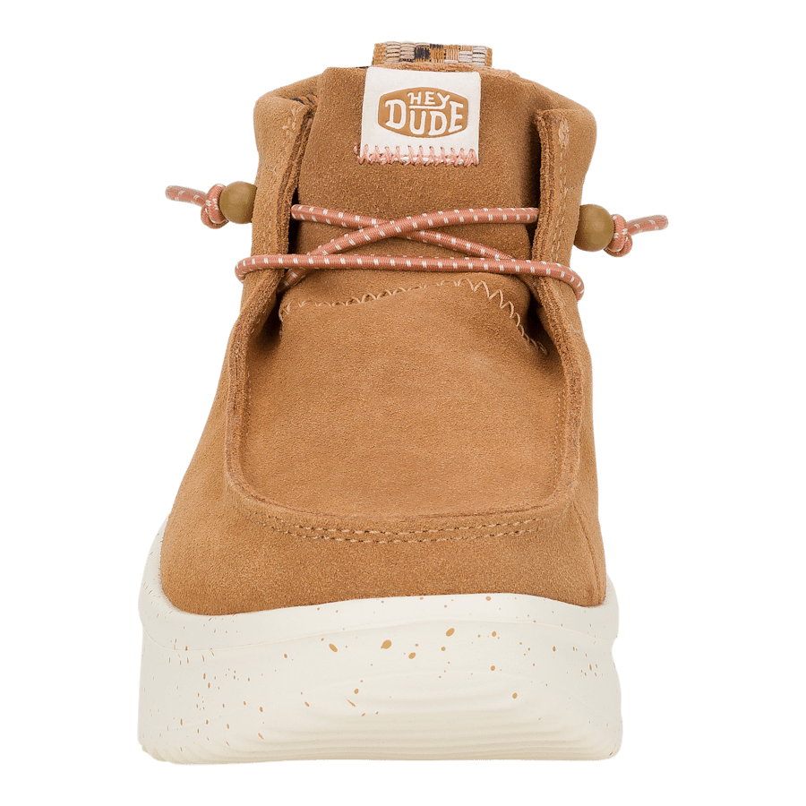 Colour Wendy Peak Hi Suede - Front - HEYDUDE