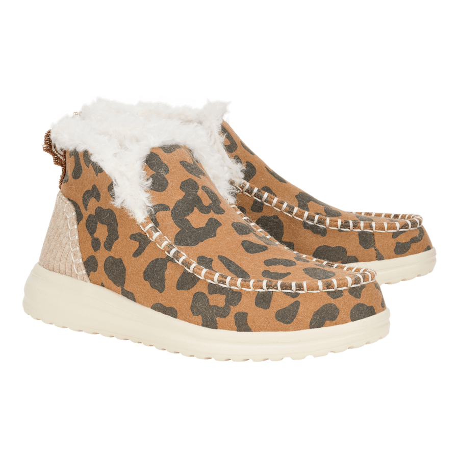 Colour Denny Leopard - Pair - HEYDUDE