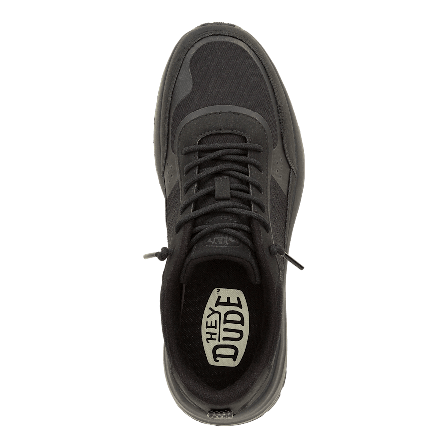Black / Black Sirocco Alta M Essentials - Top - HEYDUDE