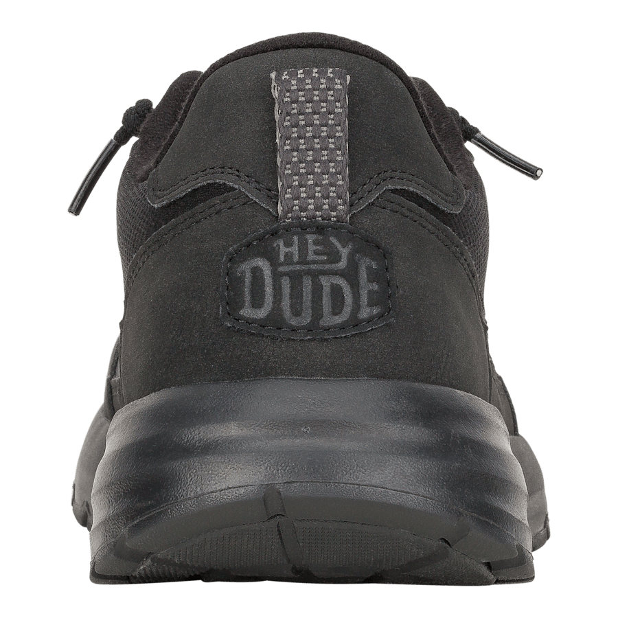 Black / Black Sirocco Alta M Essentials - Back - HEYDUDE
