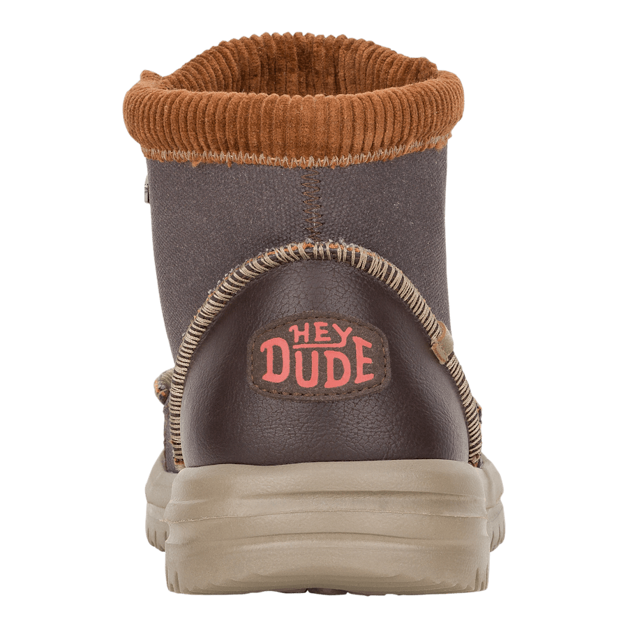 Colour Bradley Corduroy Collar - Back - HEYDUDE