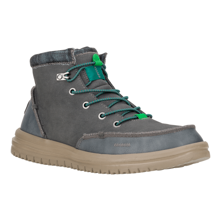 Charcoal Bradley Classic - Angle - HEYDUDE