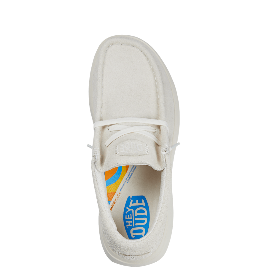 Ivory Wendy COMF Suede - Top - HEYDUDE