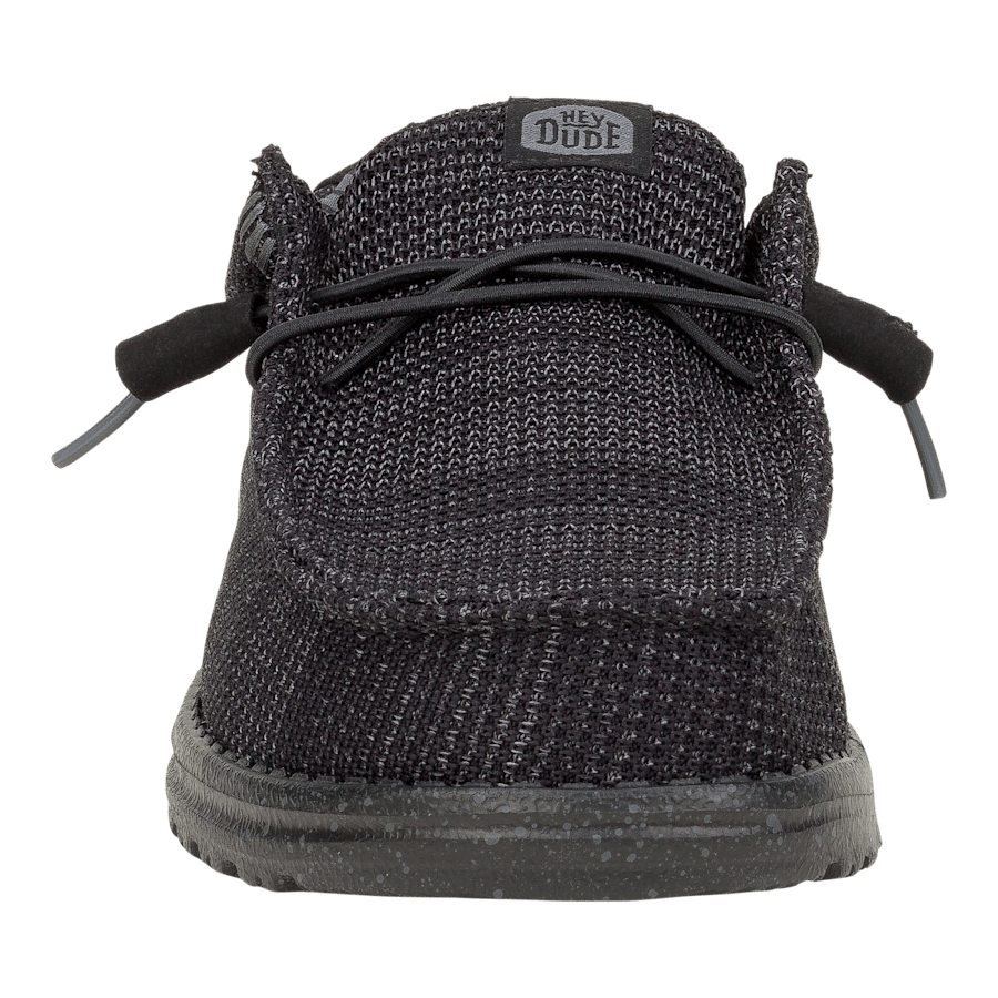 Black Wally Stretch Sox Wide - Avant - HEYDUDE