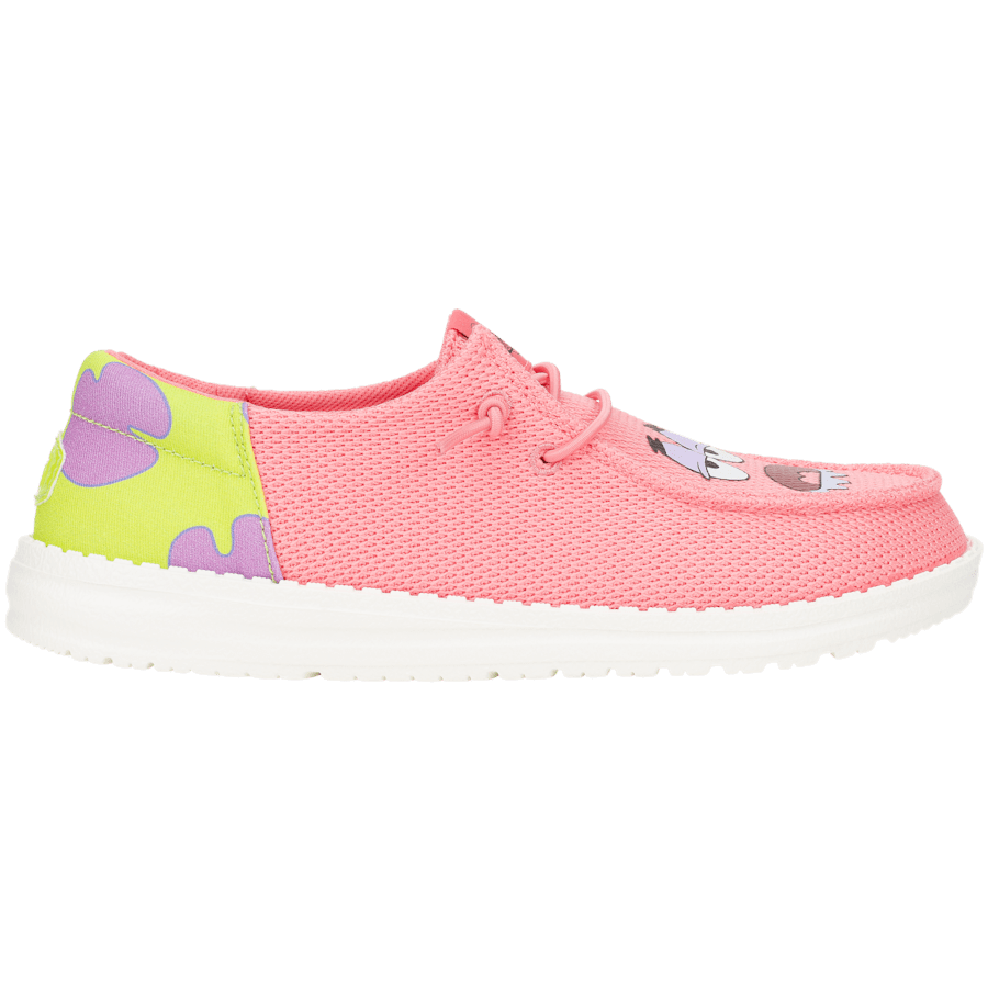 Pink / Green Wendy Funk SpongeBob Patrick - Side - HEYDUDE