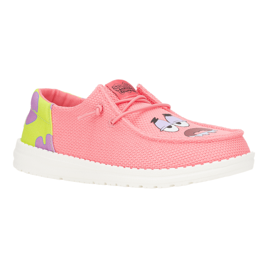 Pink / Green Wendy Funk SpongeBob Patrick - Angle - HEYDUDE