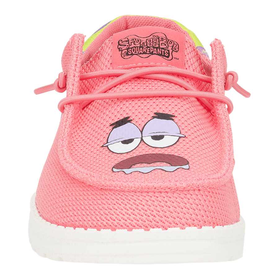 Pink / Green Wendy Funk SpongeBob Patrick - Front - HEYDUDE