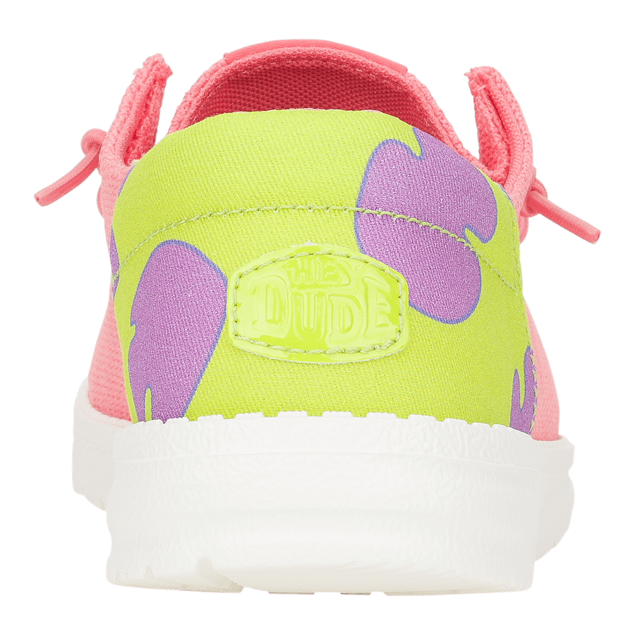 Pink / Green Wendy Funk SpongeBob Patrick - Back - HEYDUDE