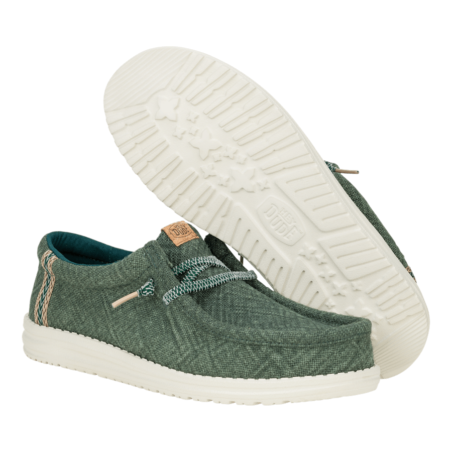 Sea Green Wally Jute - Bottom - HEYDUDE