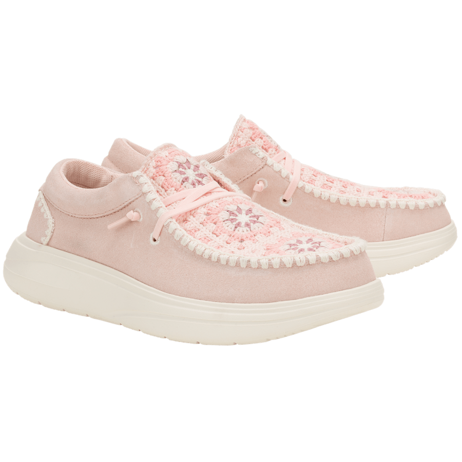 Colour Wendy COMF Suede Crochet - Pair - HEYDUDE