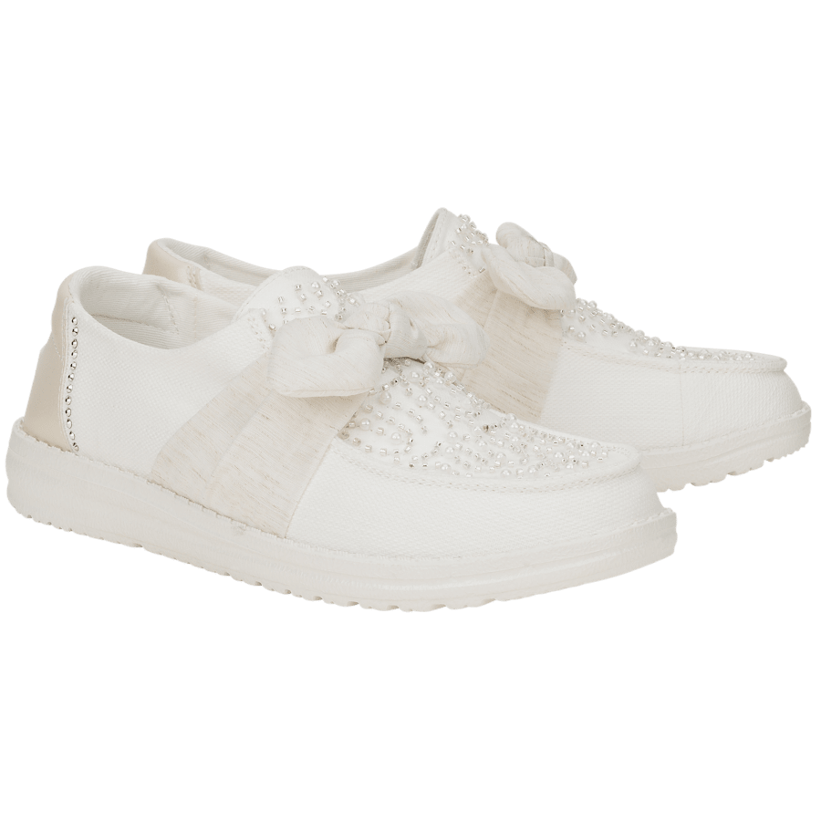Colour Wendy Bow Embellishment - Pair - HEYDUDE