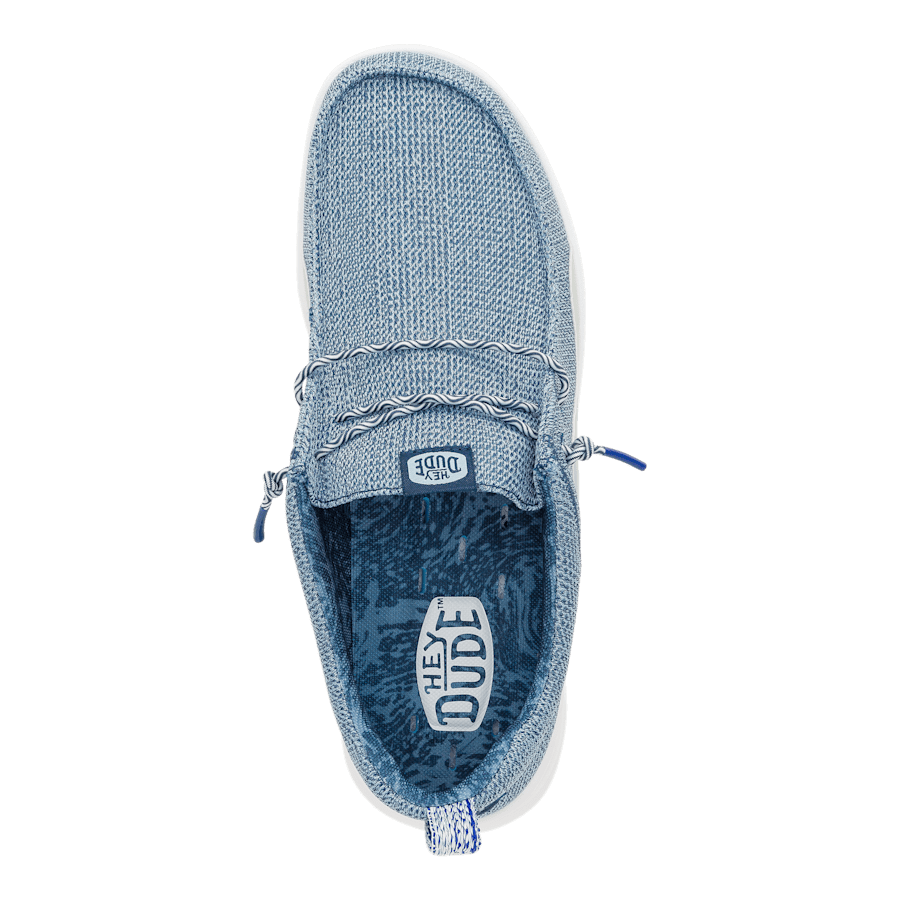 Sargasso Blue / Cloud Blue Wally Hey2O Mesh - Top - HEYDUDE