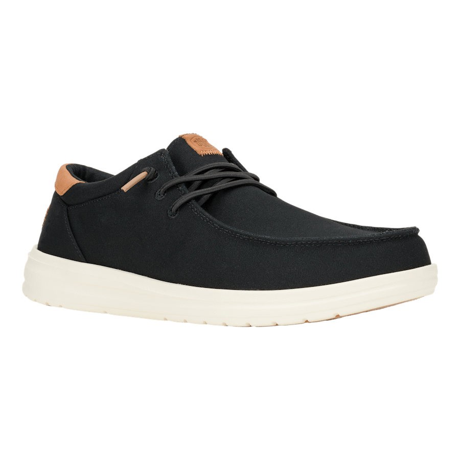 Black Paul Canvas - Angle - HEYDUDE