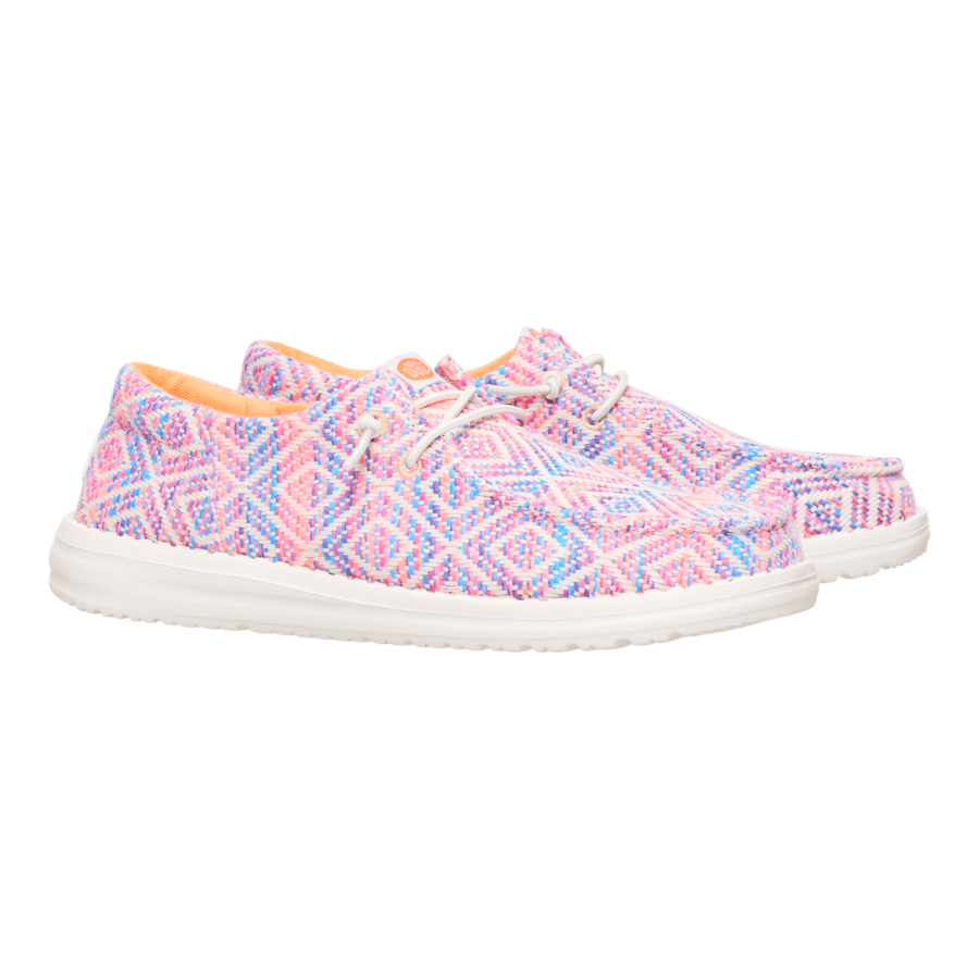 Blue / Pink/Multi Wendy Funk Surf Baja - Pair - HEYDUDE