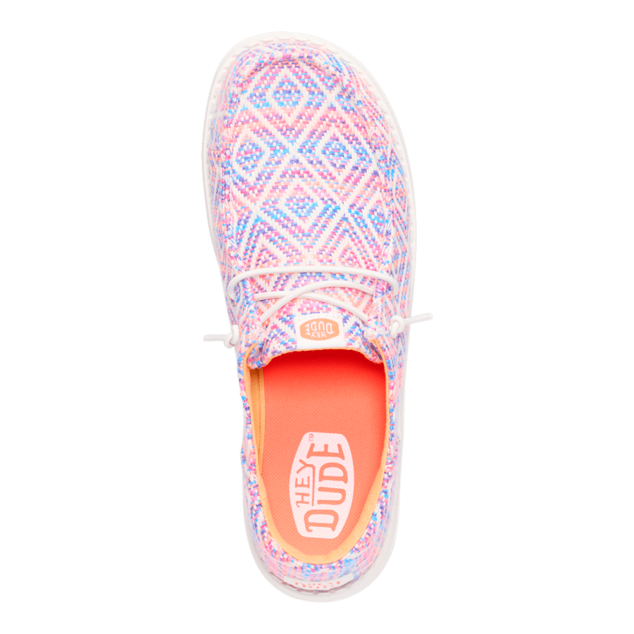 Blue / Pink/Multi Wendy Funk Surf Baja - Top - HEYDUDE