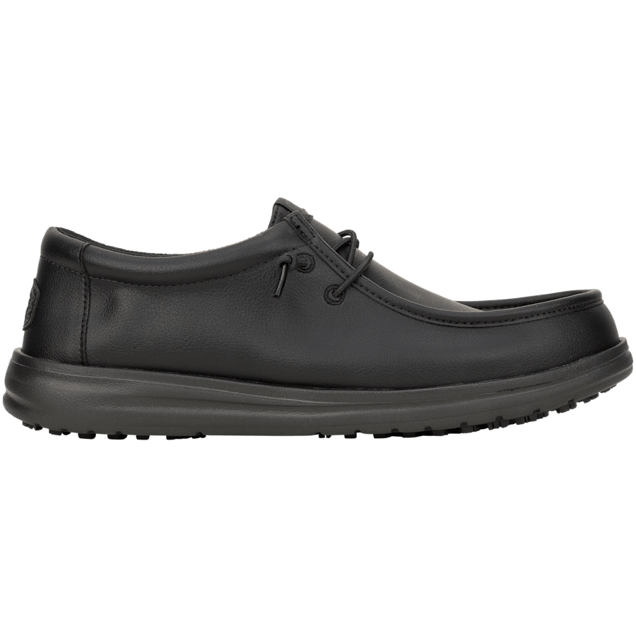Black Wally Work CE Classic - Côté - HEYDUDE