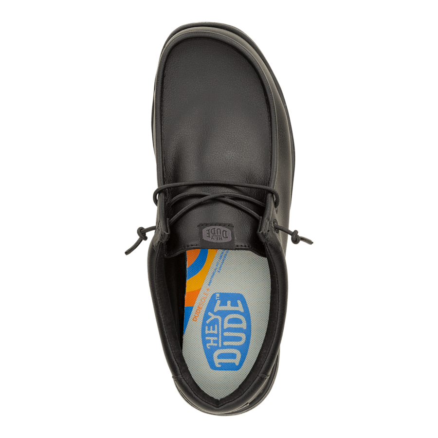 Black Wally Work CE Classic - Dessus - HEYDUDE