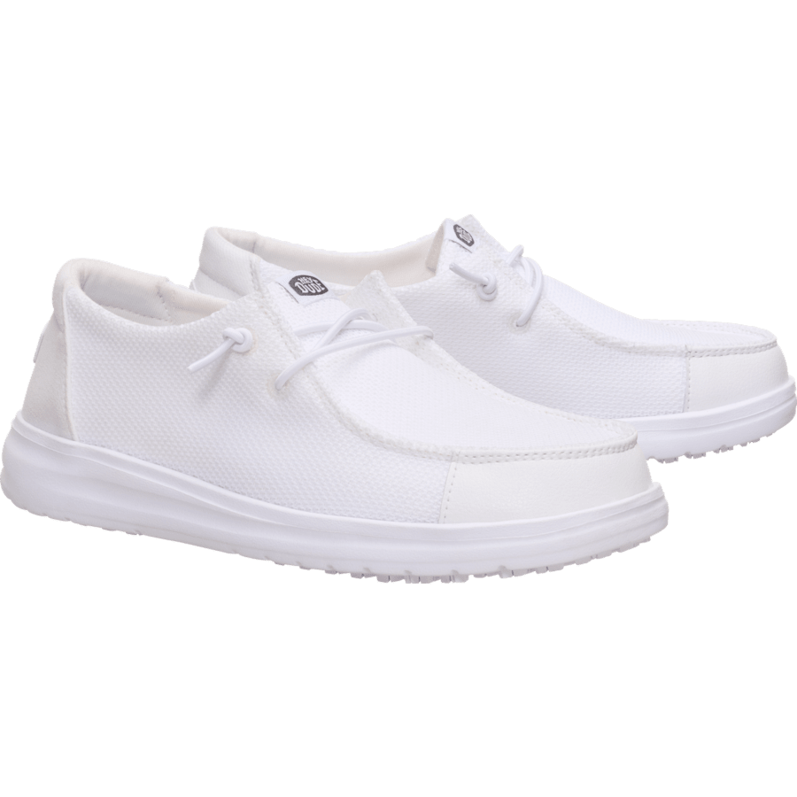White Wendy Work CE - Pair - HEYDUDE