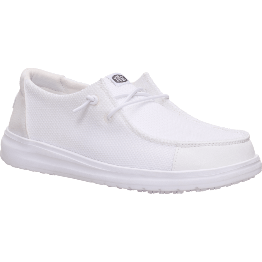 White Wendy Work CE - Angle - HEYDUDE