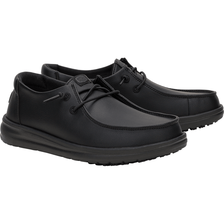 Black Wendy Work CE Classic - Pair - HEYDUDE