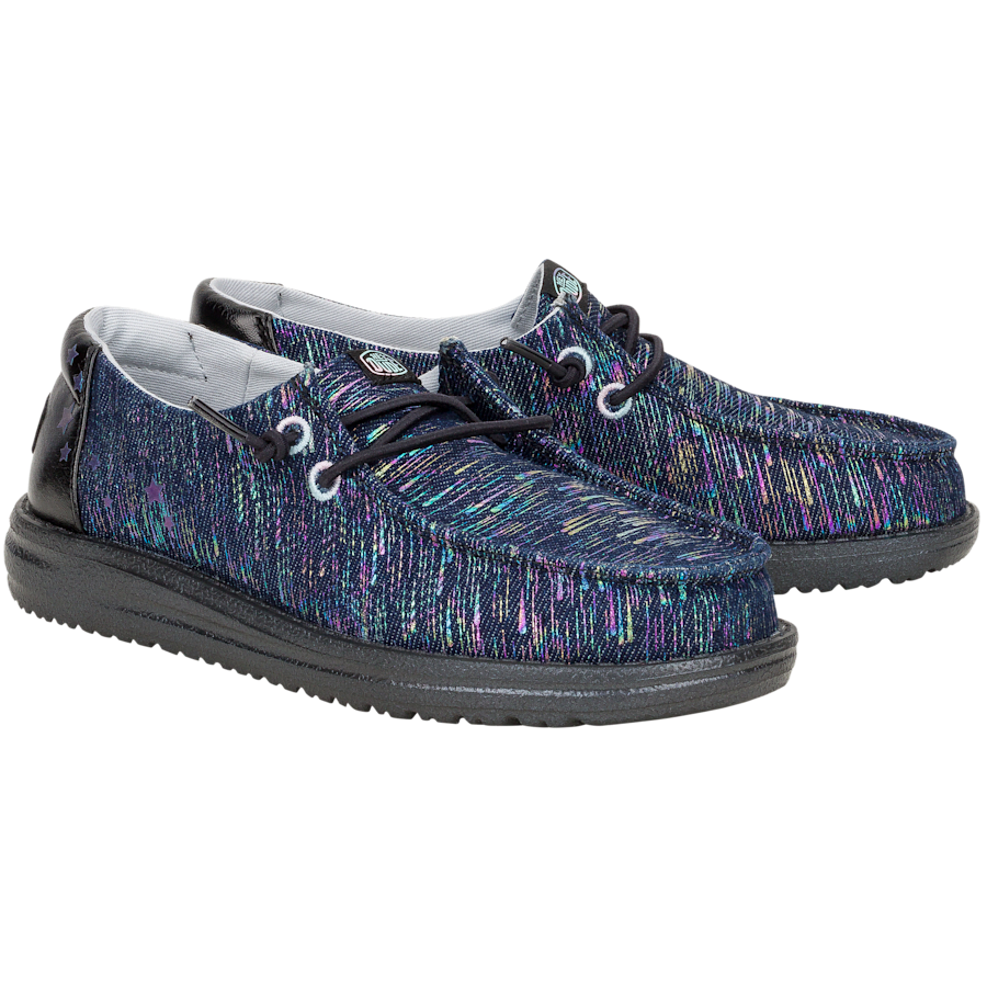 Colour Wendy Youth Iridescent Star - Pair - HEYDUDE