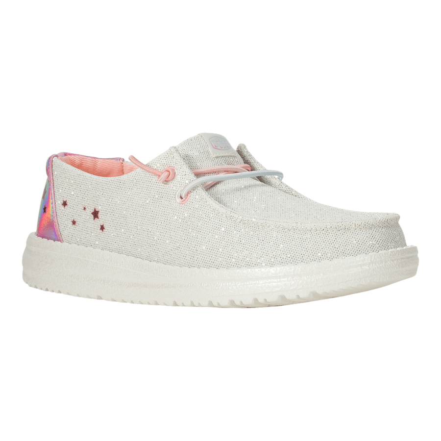 Colour Wendy Youth Iridescent Star - Angle - HEYDUDE