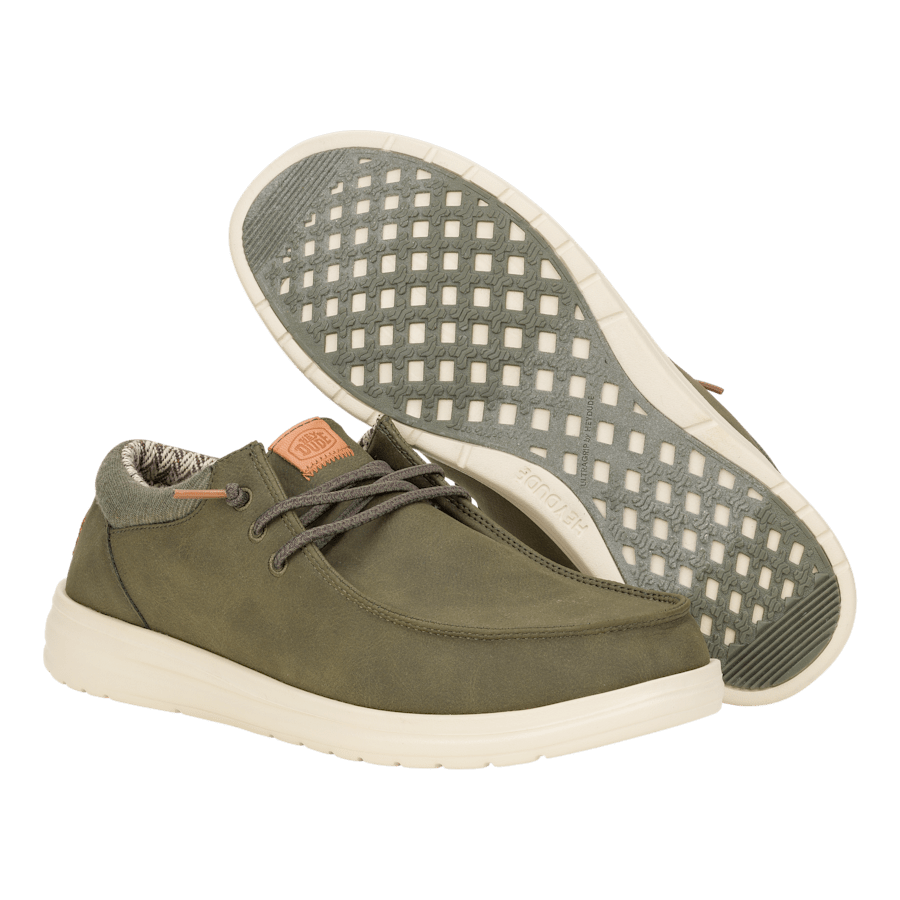 Olive Paul Classic - Onderkant - HEYDUDE