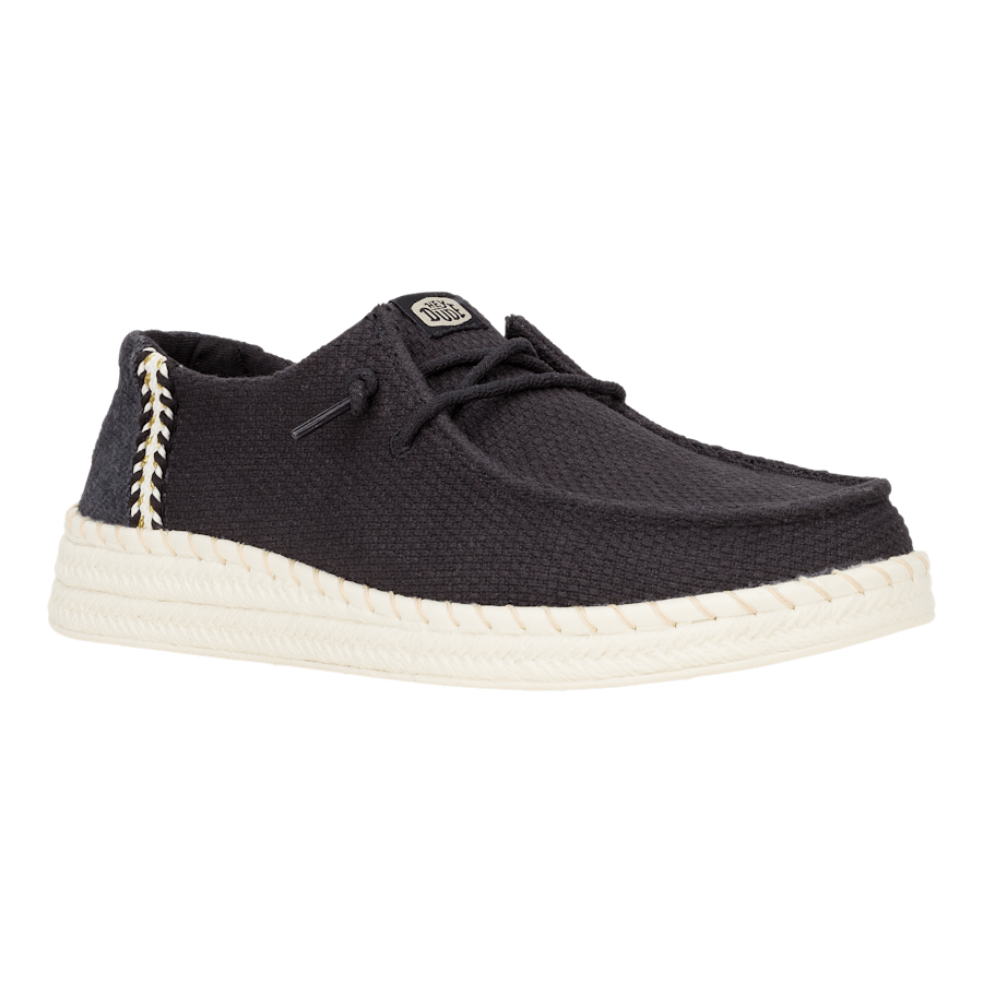 Colour Wendy Espadrille Woven - Angle - HEYDUDE
