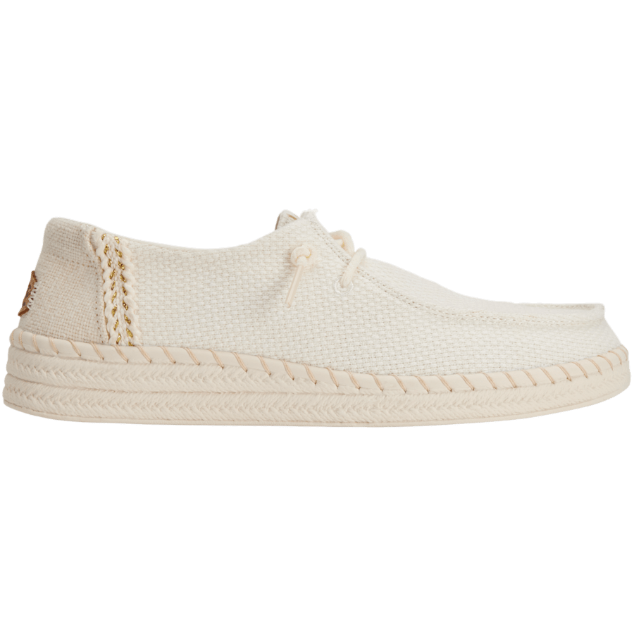 Colour Wendy Espadrille Woven - Side - HEYDUDE